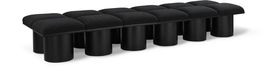 Pavilion - 12 Piece Modular Bench With Black Base