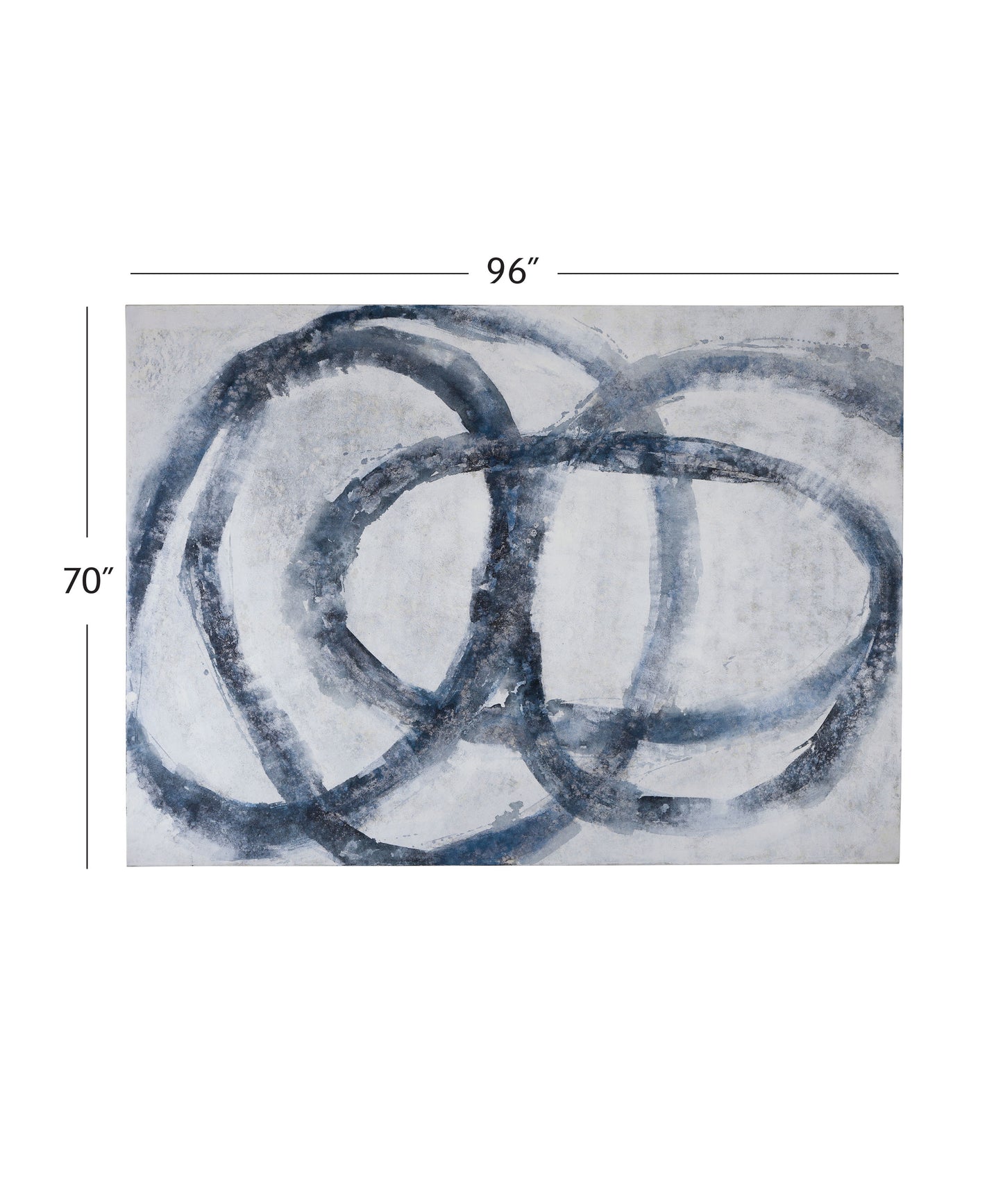 Altarium Canvas Art - White / Blue