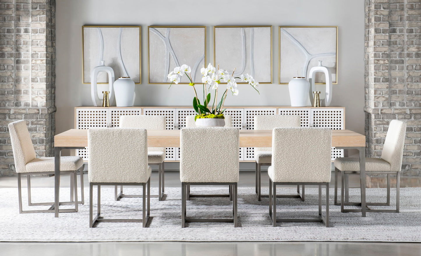 Biscayne - Upholstered Side Chair (Set of 2) - Beige