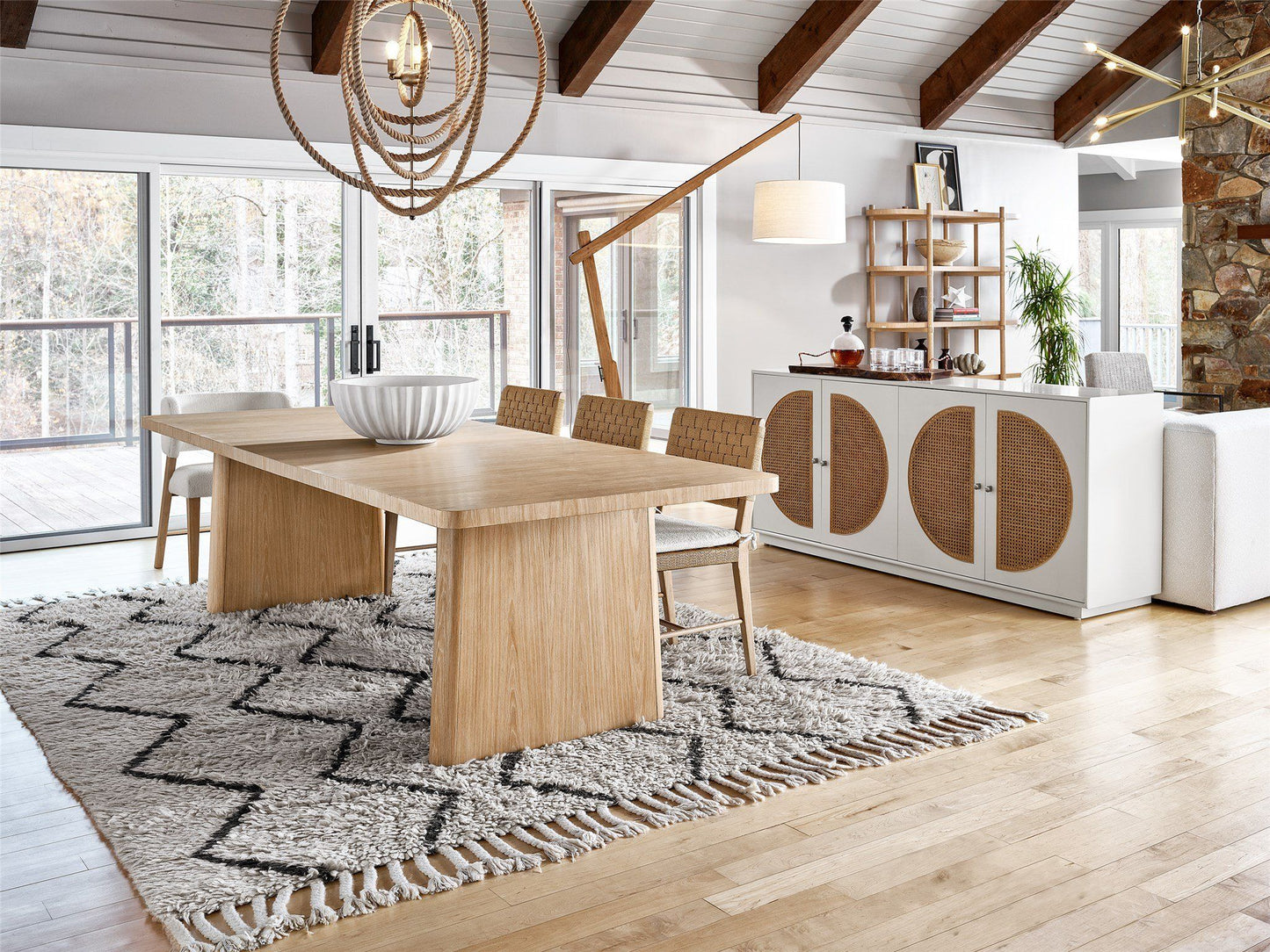 Nomad - Dining Table - Light Brown