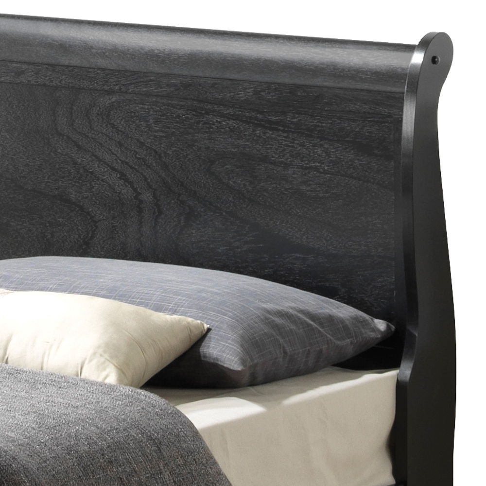 Glory Furniture - Louis Phillipe - Sleigh Bed