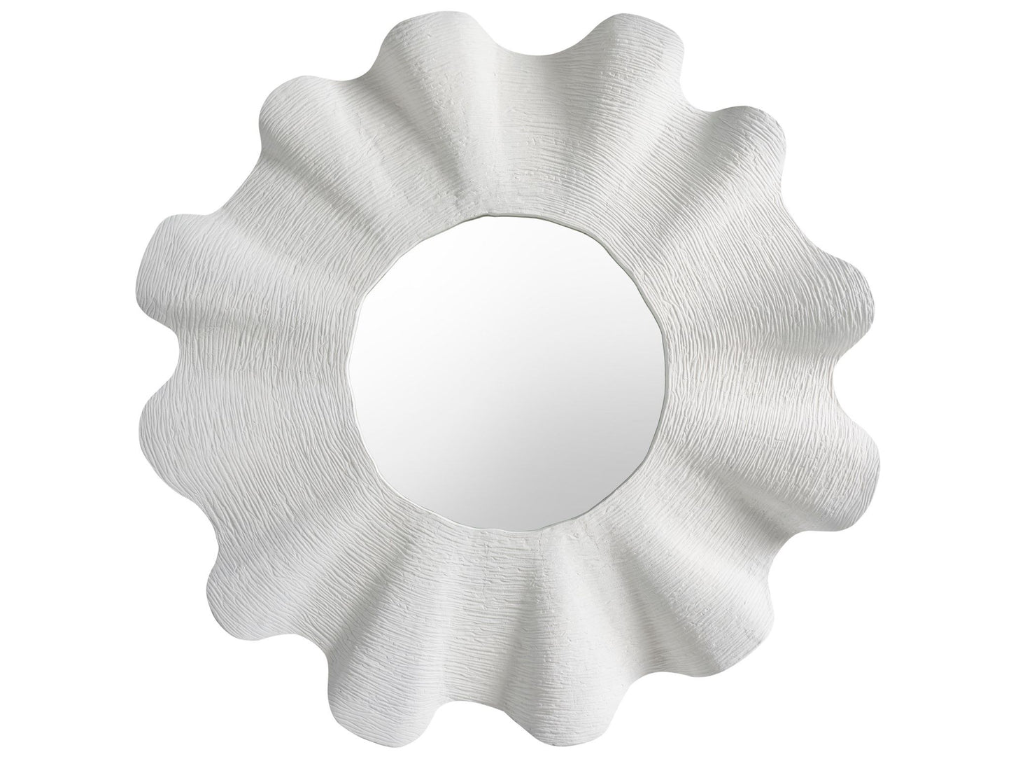 Weekender Coastal Living Home / Scallop - Mirror - White