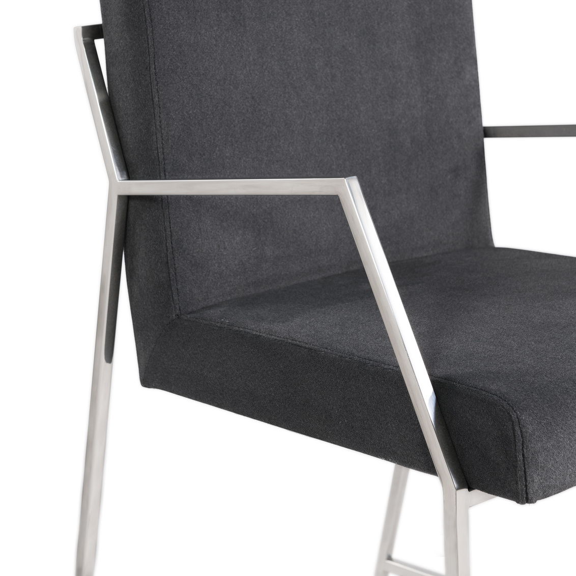 Polygon - Dining Chair (Set of 2) - Gray