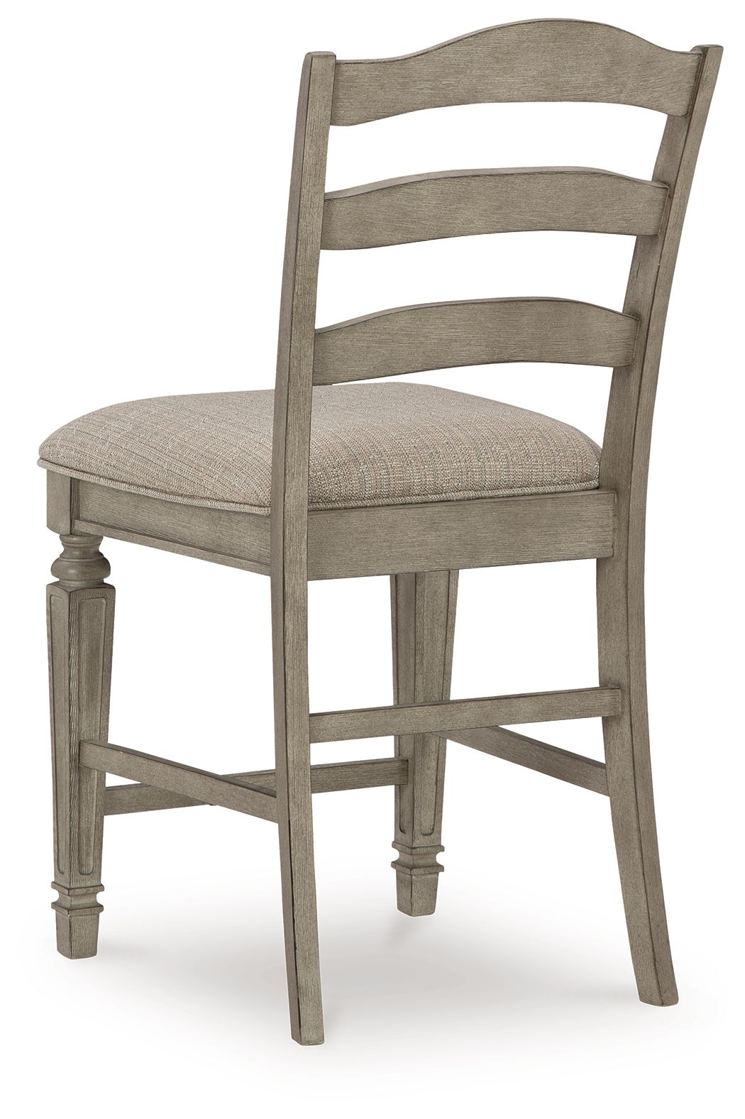 Lodenbay - Antique Gray - Upholstered Barstool (Set of 2)