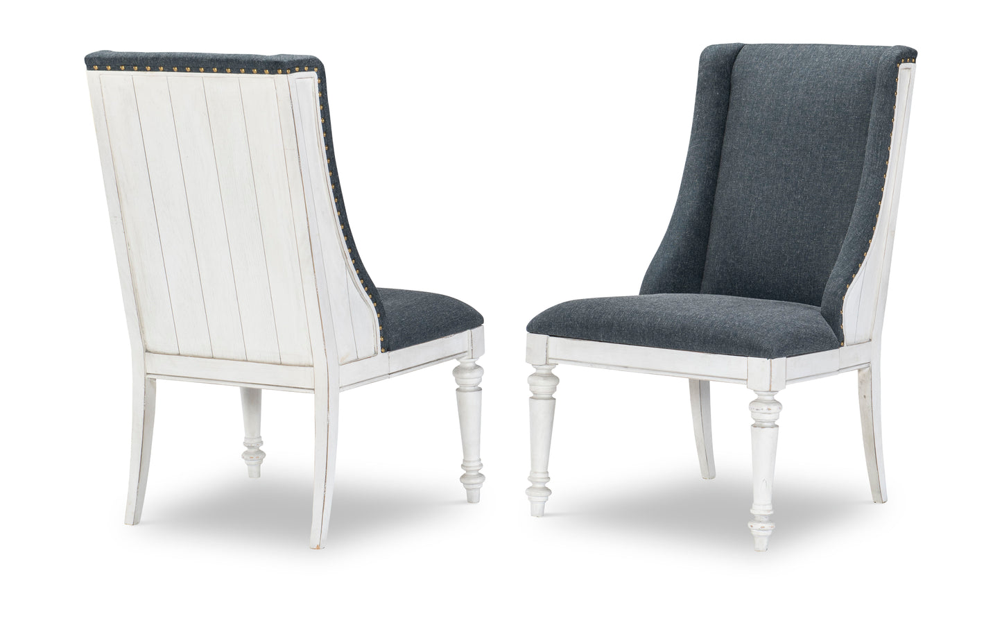 Cottage Park - Host Chair (Set of 2) - Dark Gray