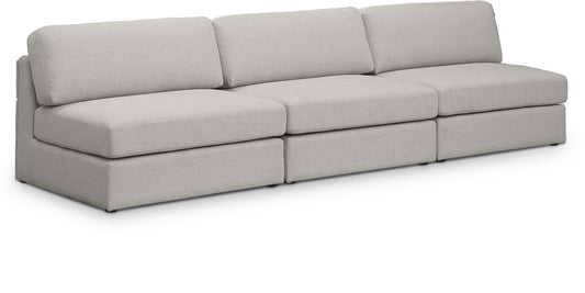 Beckham - Modular 3 Seat Armless Sofa
