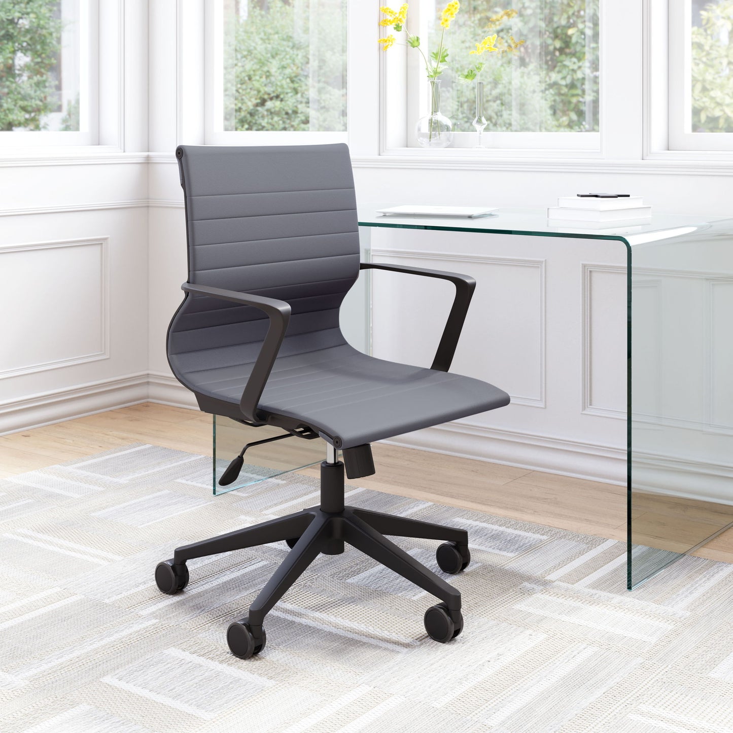 Stacy - Office Chair - Dark Gray