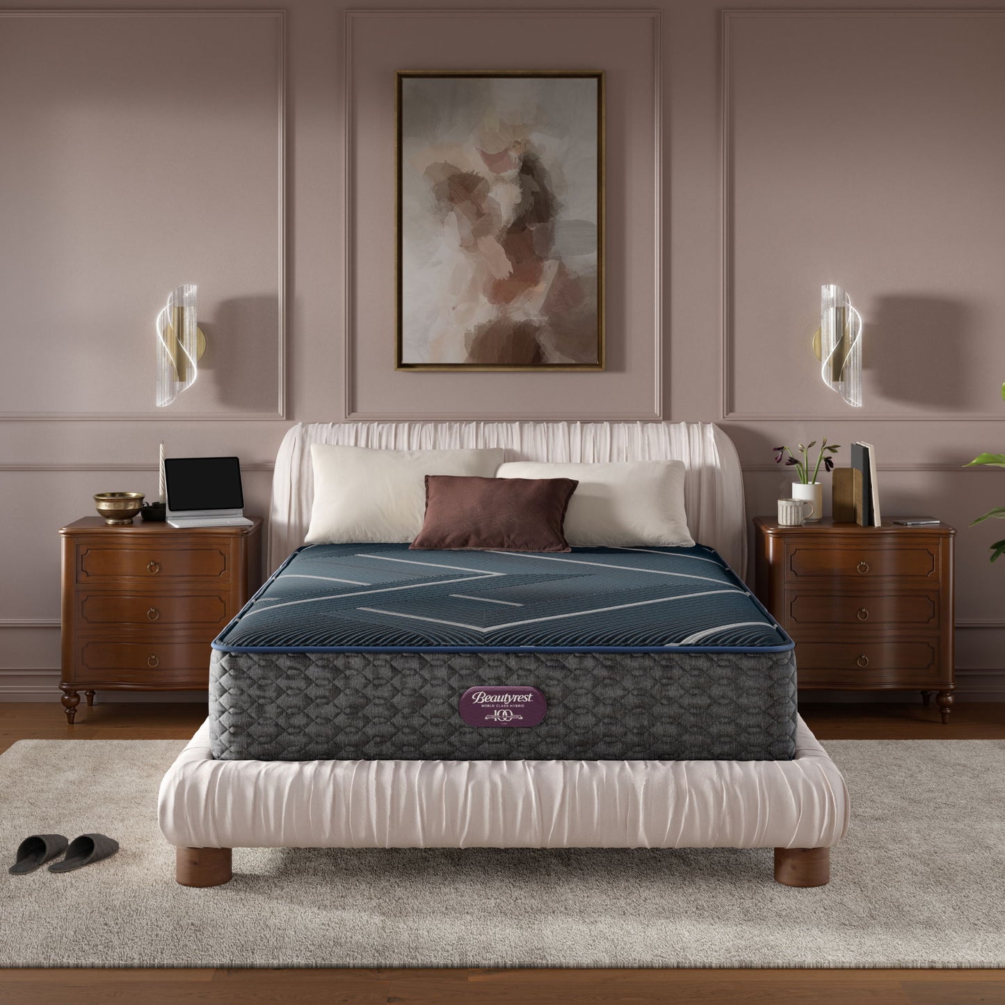 Beautyrest World Class - Level Four Hybrid Firm Mattress
