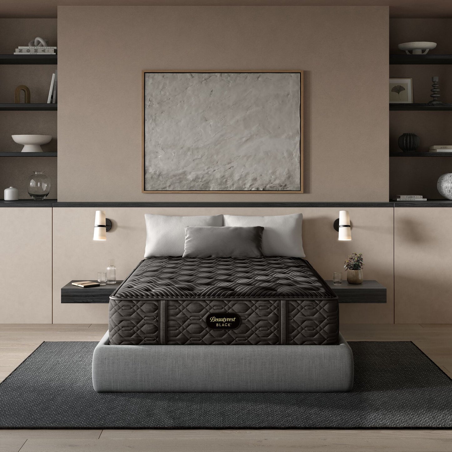 Beautyrest Black - 14.25" Series One Medium Mattress