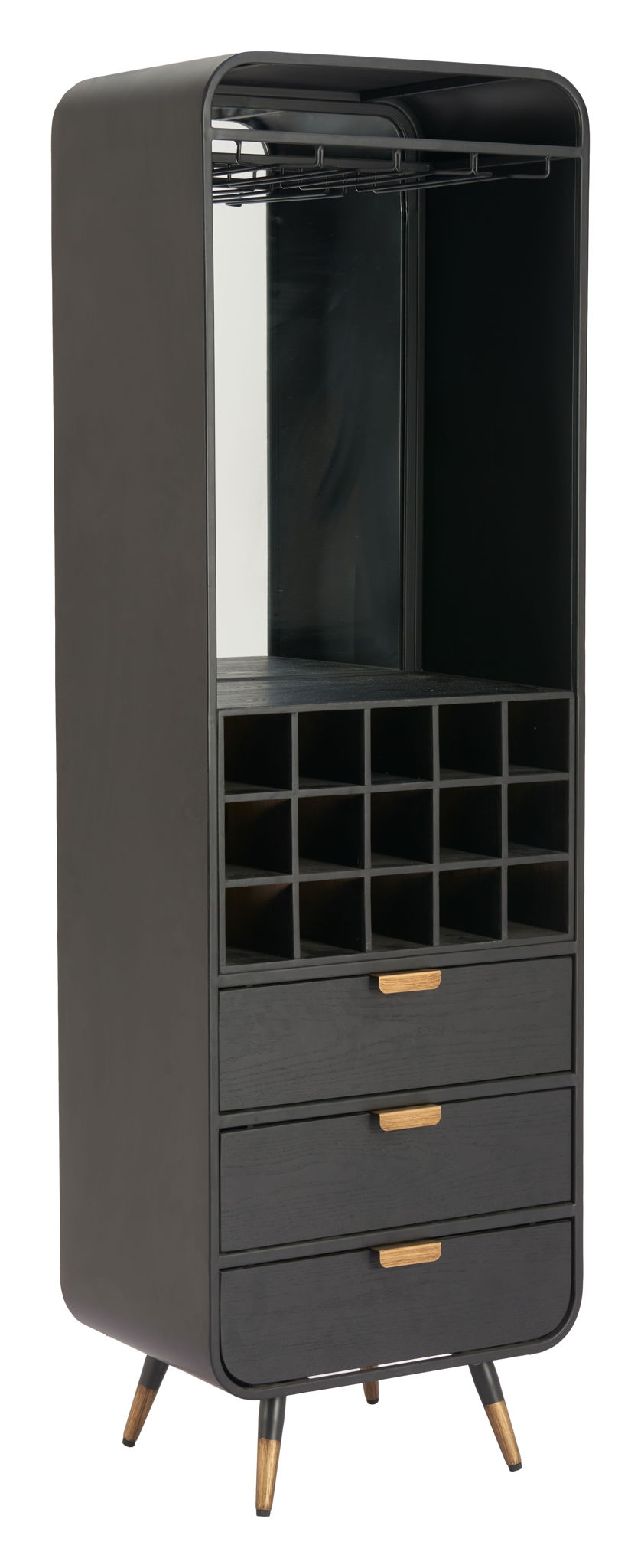 Magara - Bar Cabinet - Black