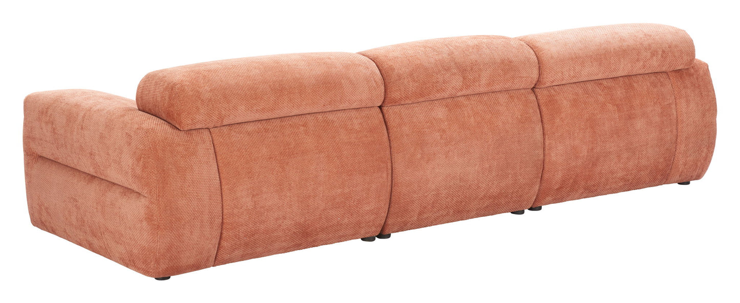 Alis - Modular Sectional - Orange