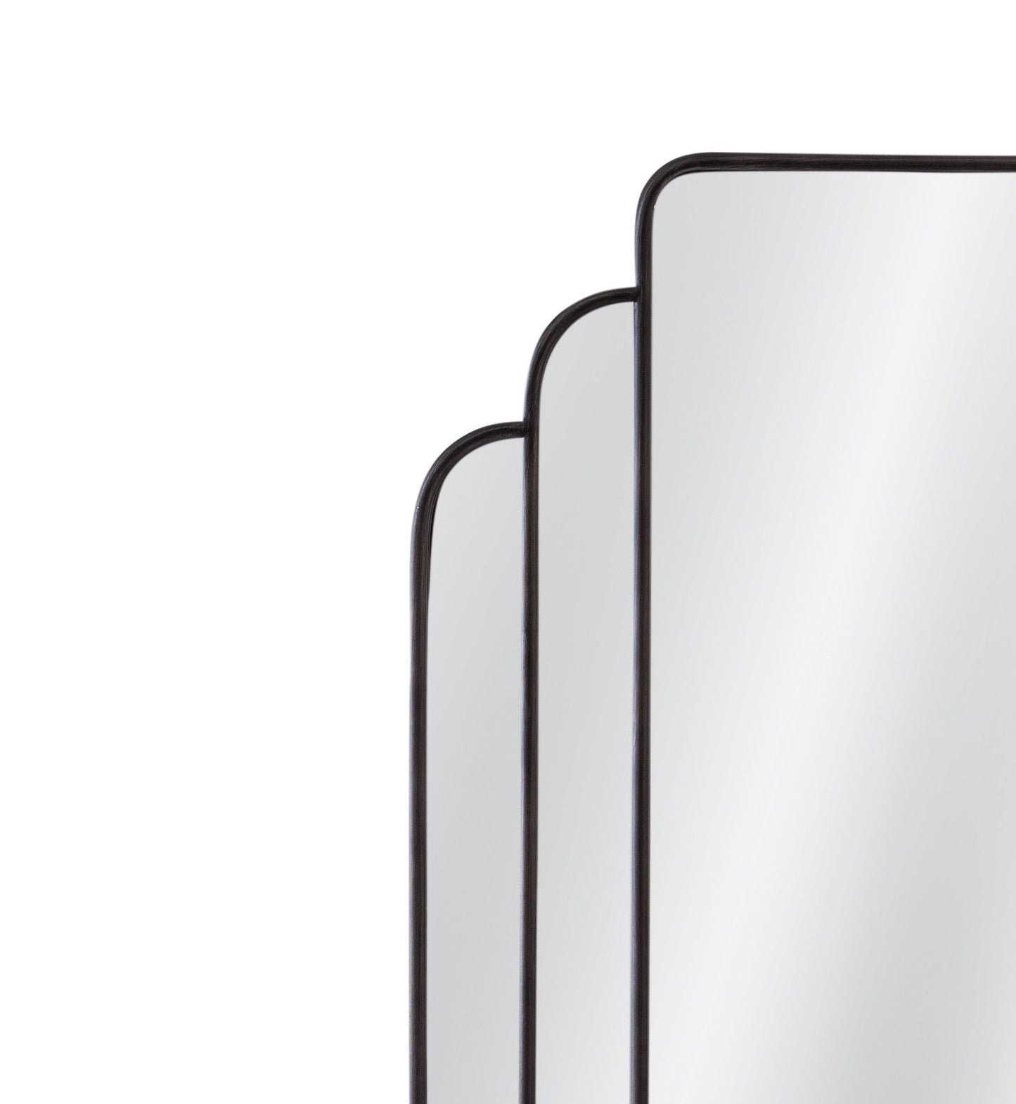 Gatsby - Wall Mirror - Matte Black