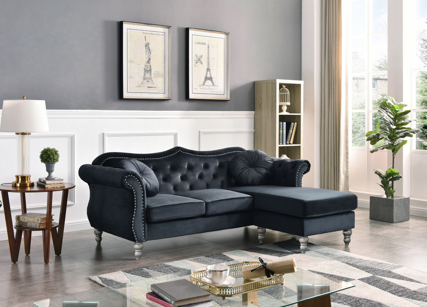 Glory Furniture - Hollywood - Sofa Chaise