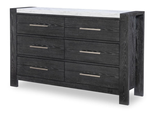 Horizons - 6 Drawers Dresser - Espresso