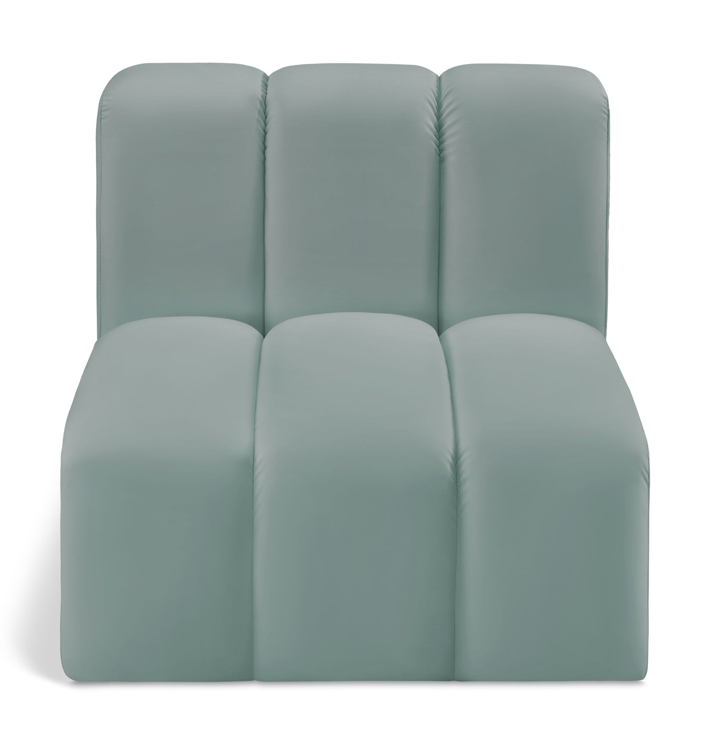 Arc - Faux Leather Straight Chair