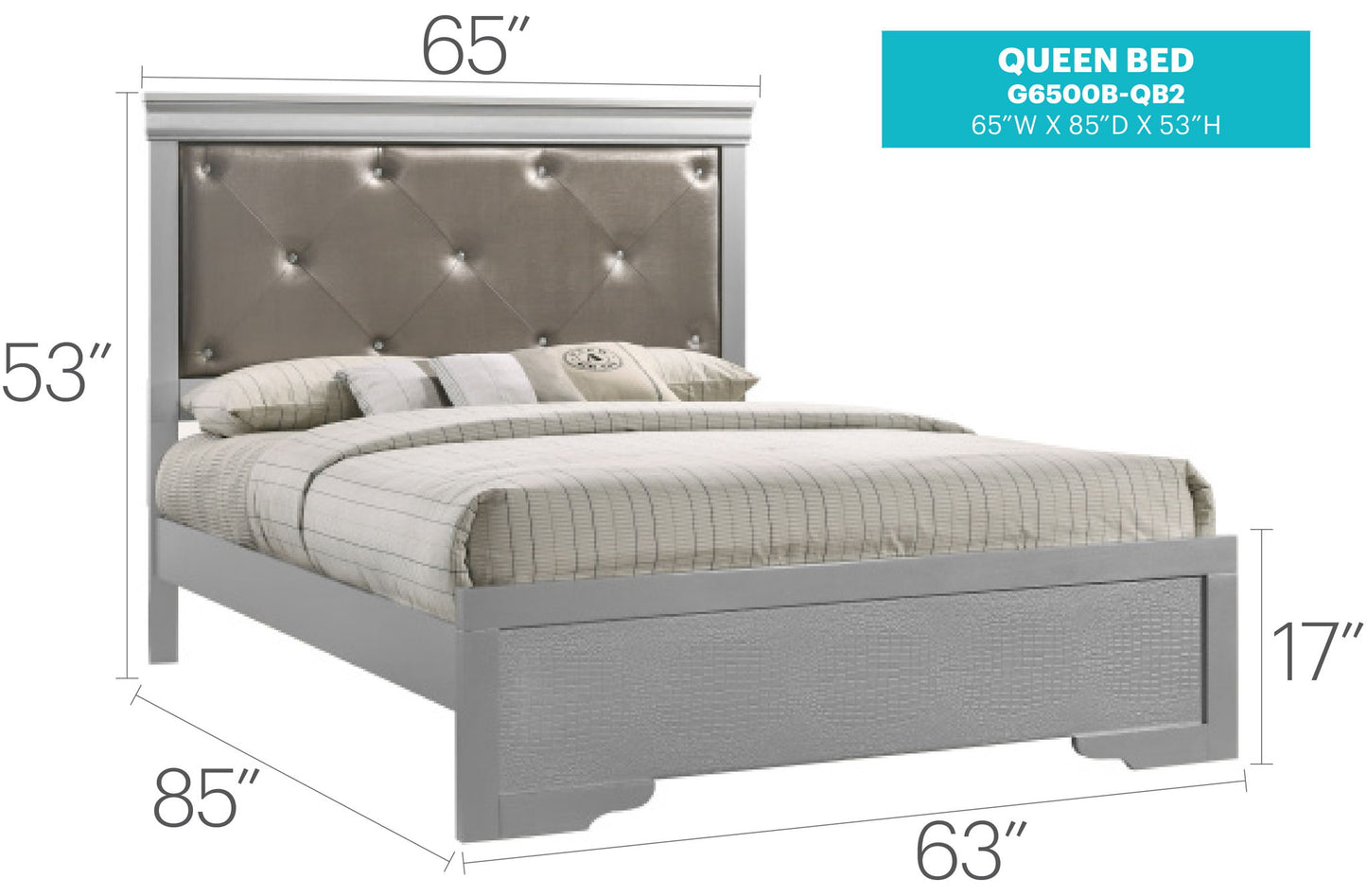 Glory Furniture - Lorana - Bed