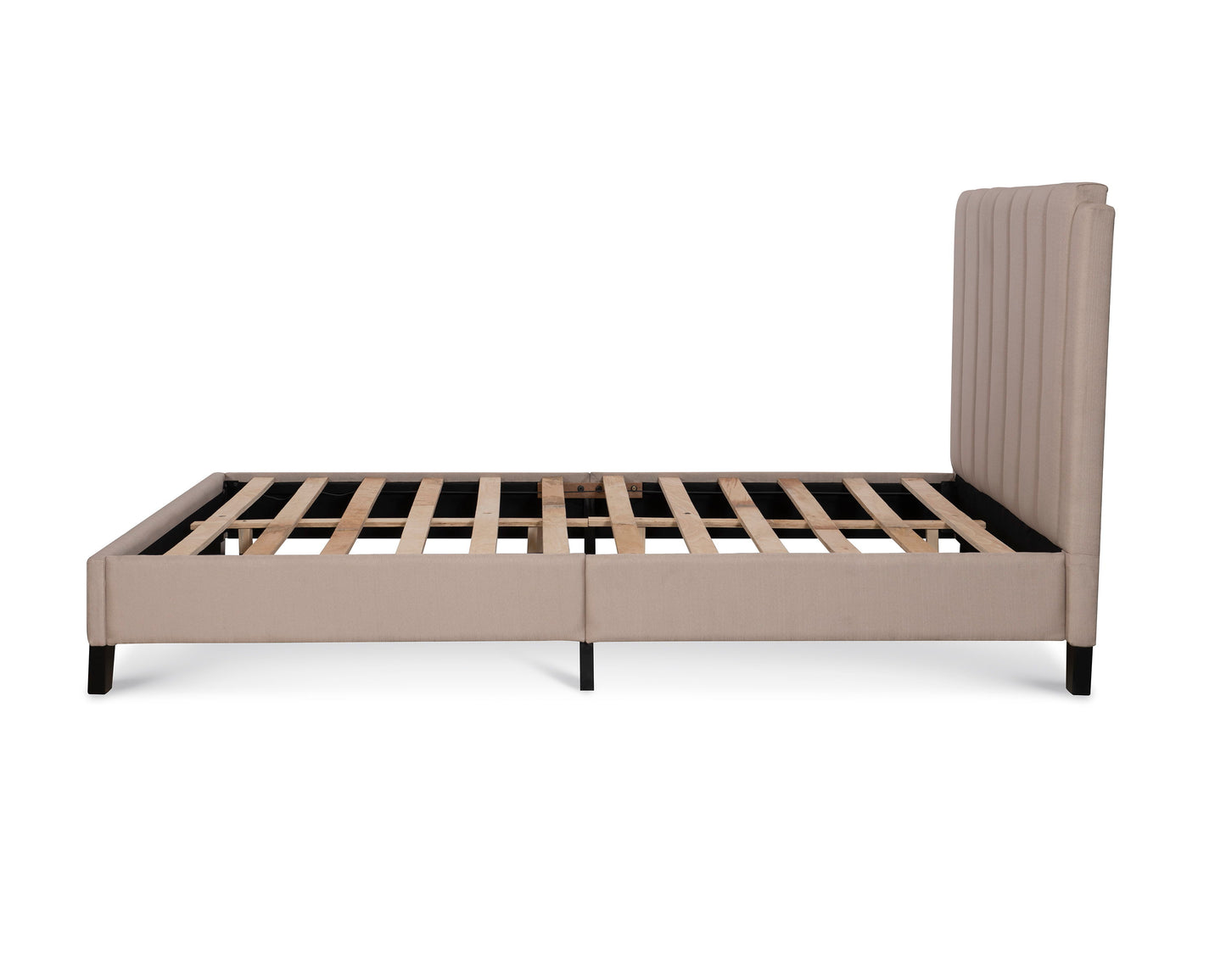 Sawyer - Vertically Channeled Platform Bed