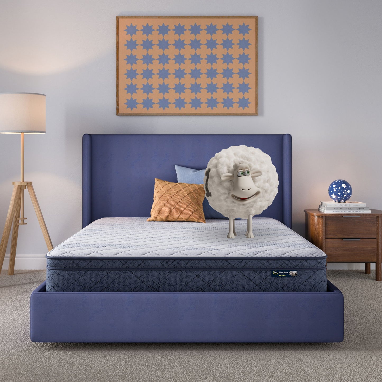 Perfect Day - 10" Serta Plush Pillow Top Mattress in a Box