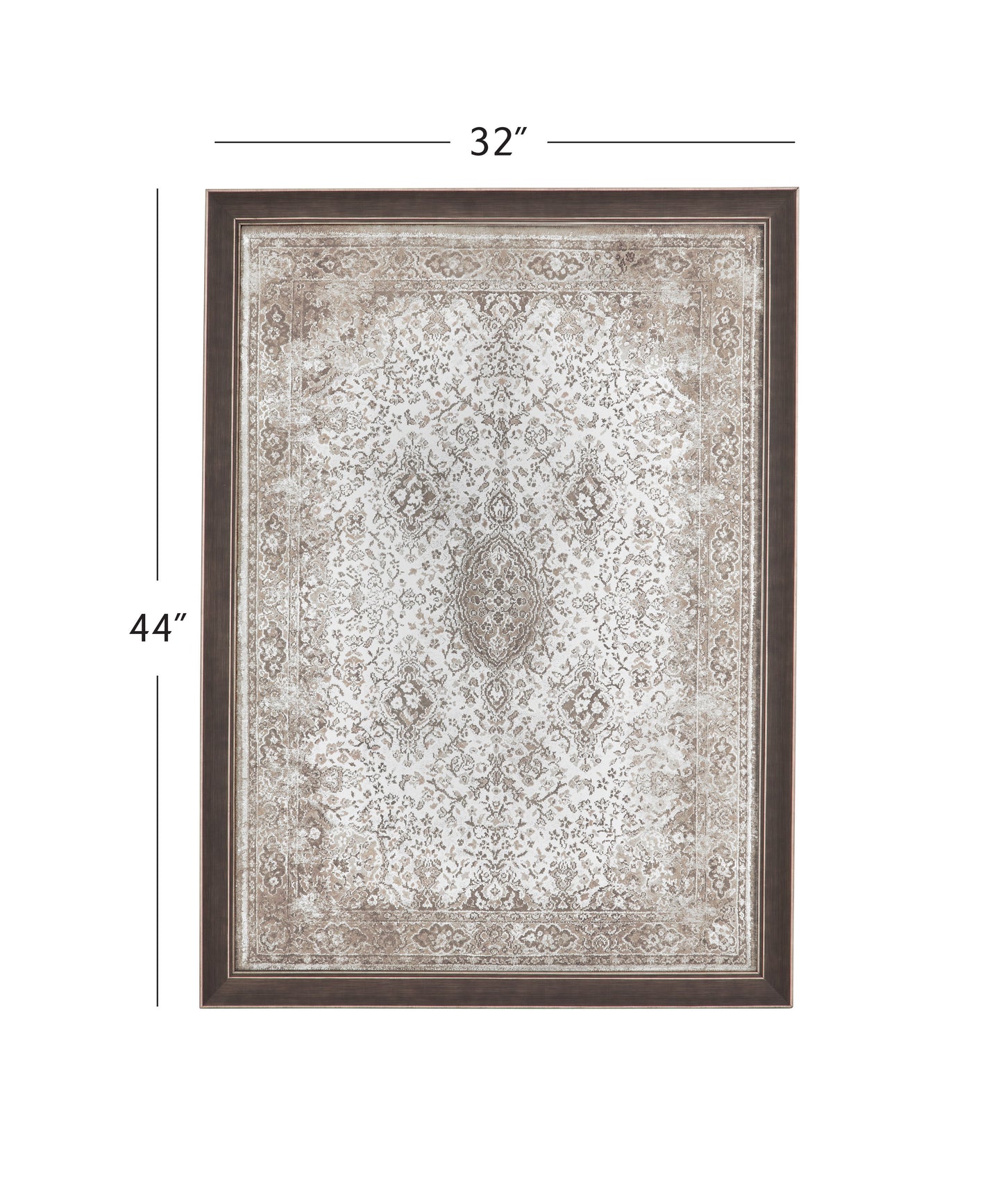 Marin - Wall Mirror - Antique Brown