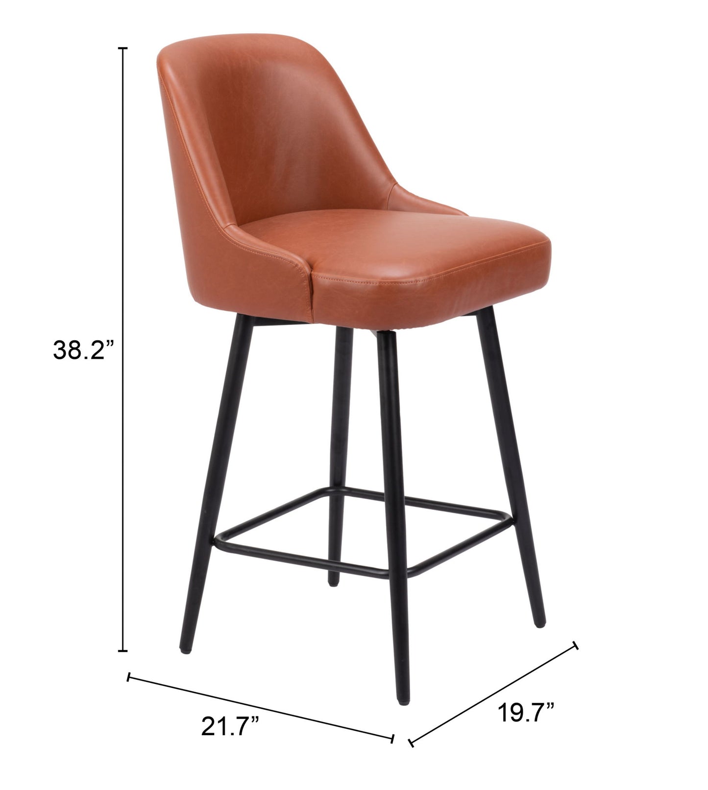 Keppel - Swivel Barstool