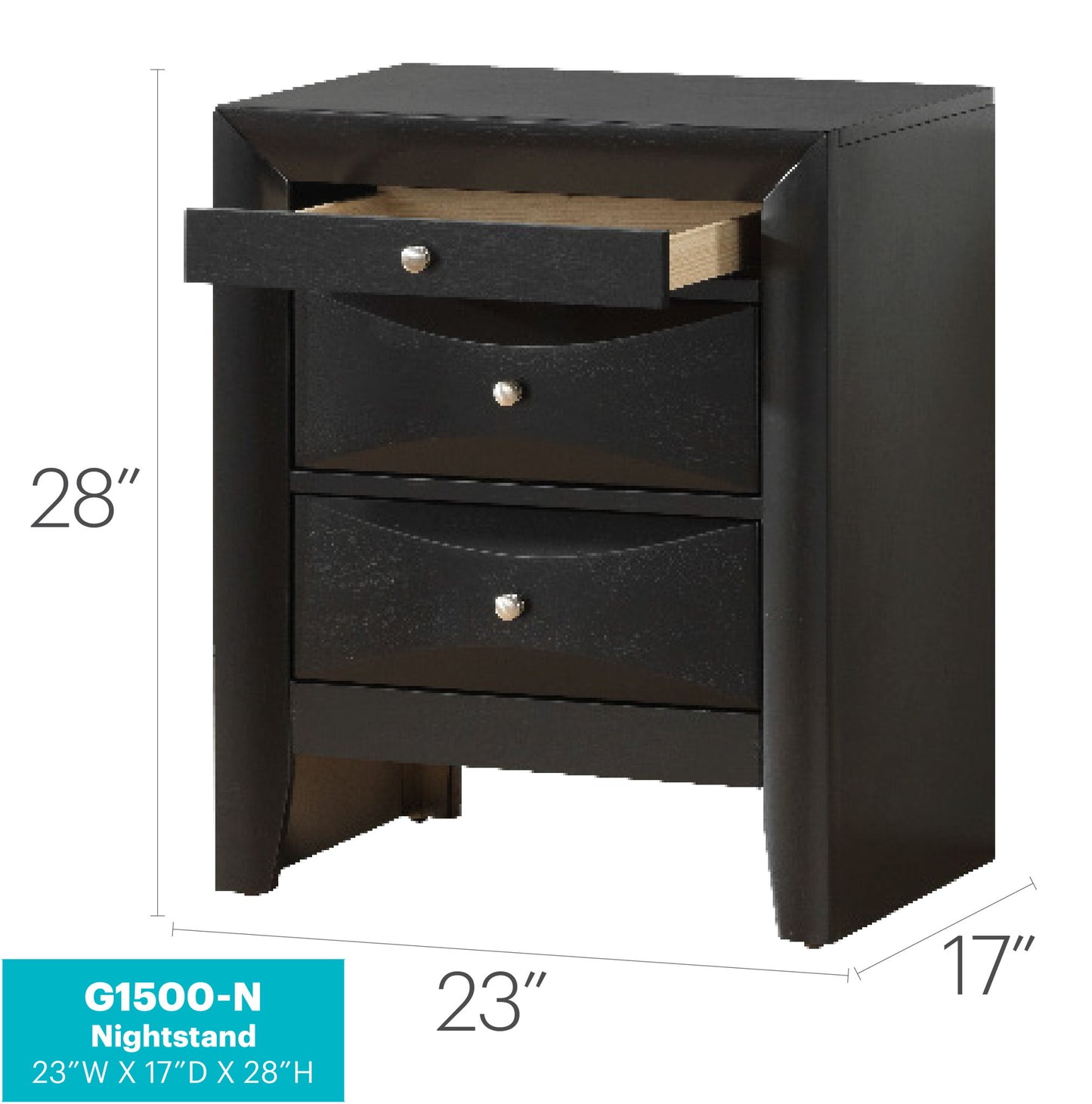 Glory Furniture - Marilla - Nightstand