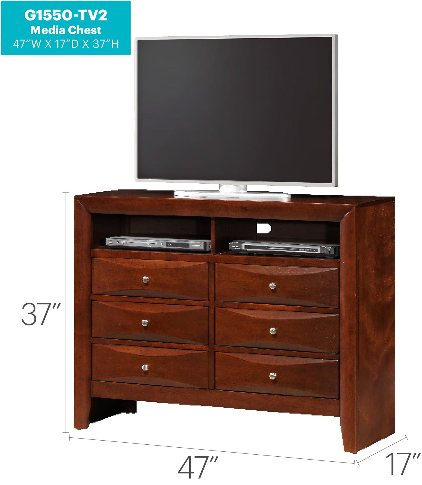 Glory Furniture - Marilla - Media Chest