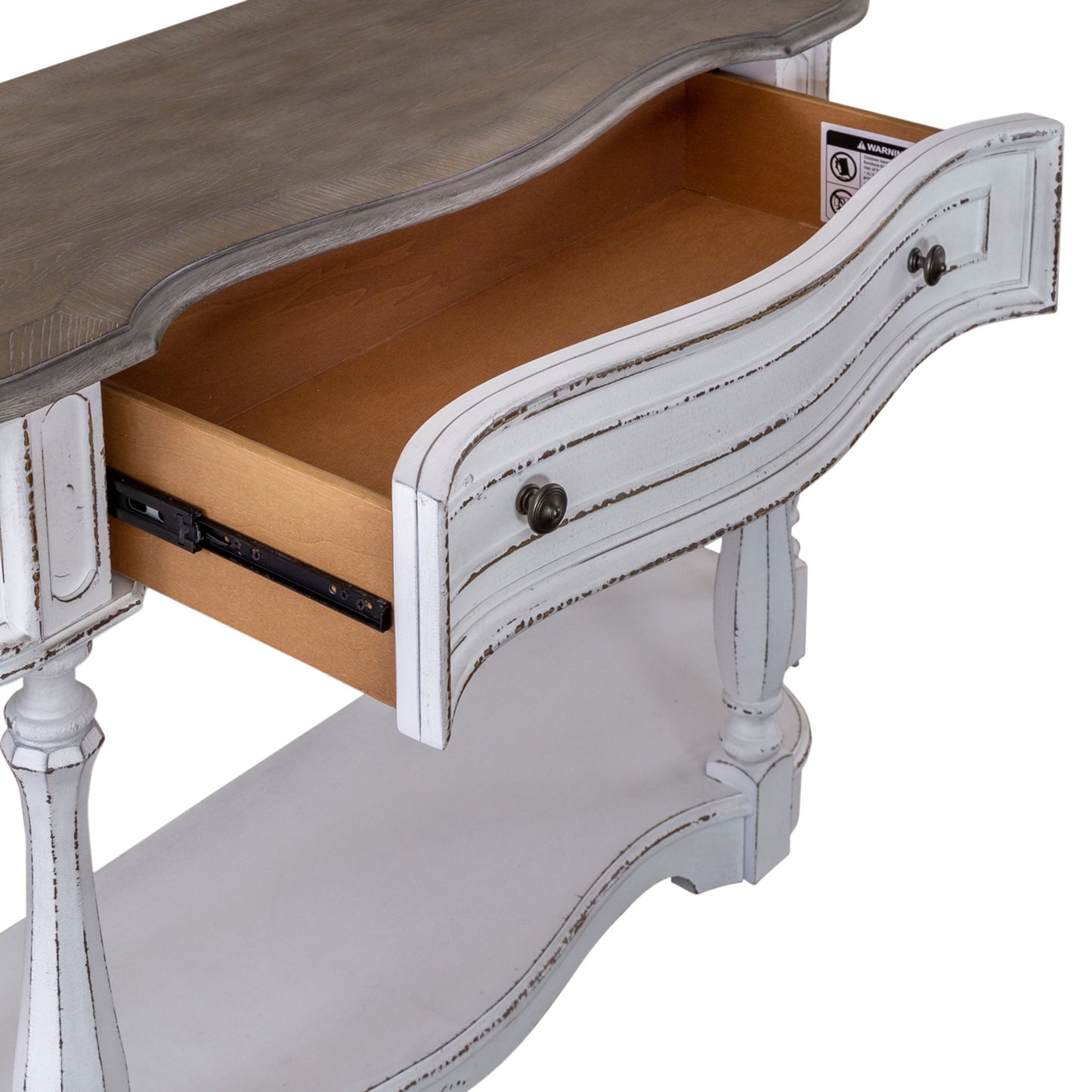 Magnolia Manor - Hall Console Table - White