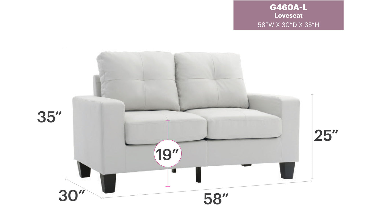 Glory Furniture - Newbury - Modular Loveseat