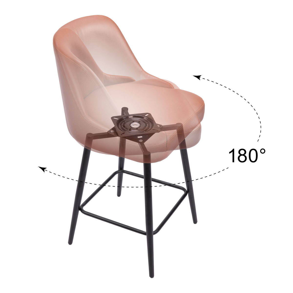 Keppel - Swivel Barstool