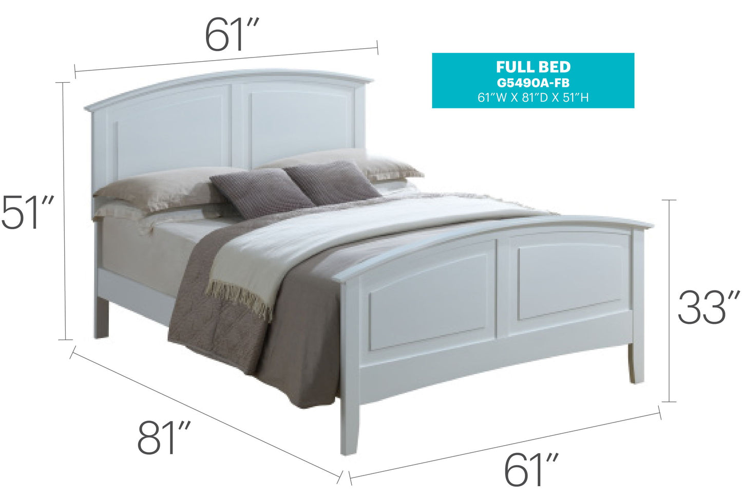 Glory Furniture - Hammond - Bed
