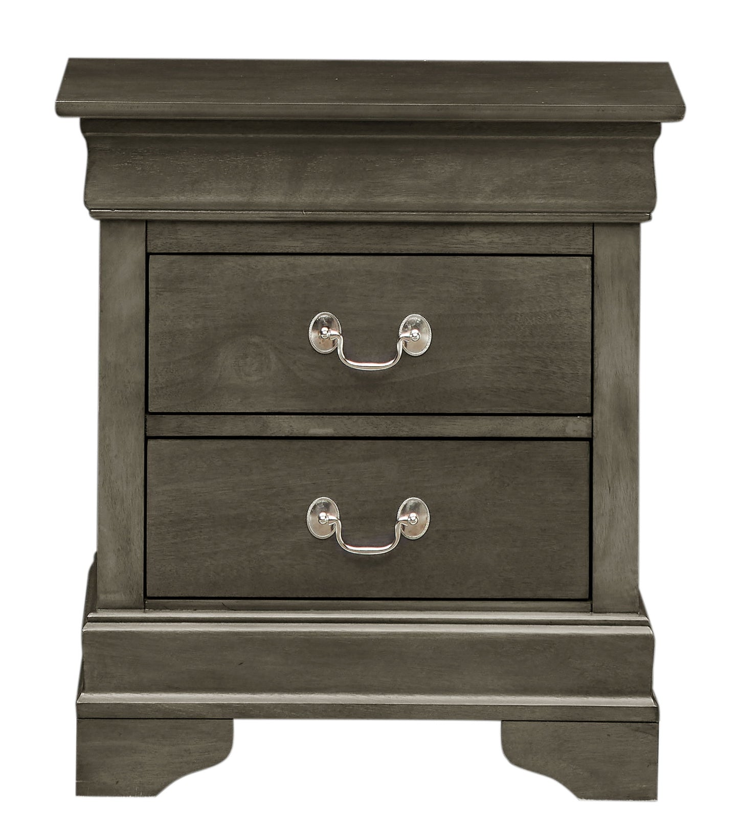 Glory Furniture - Louis Phillipe - 2 Drawer Nightstand
