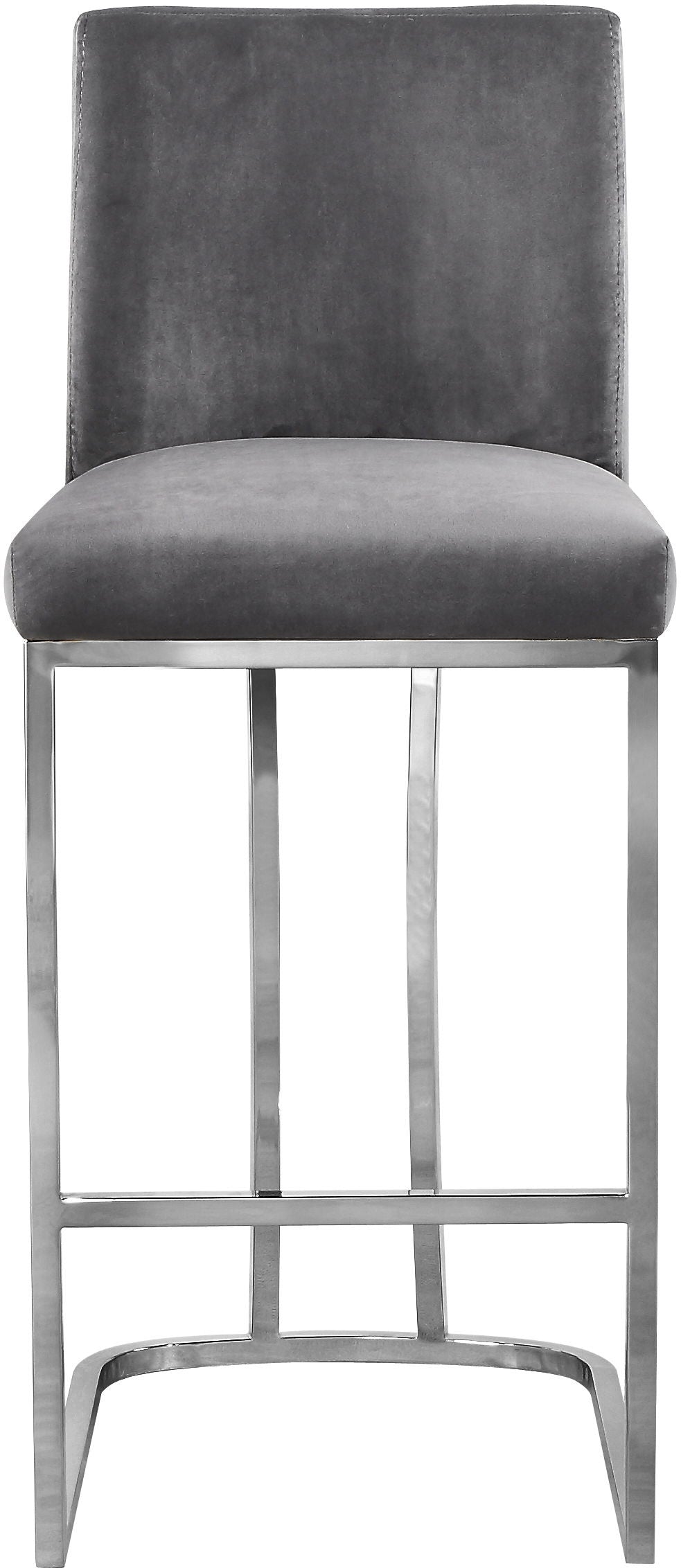 Heidi - Stool with Chrome Legs