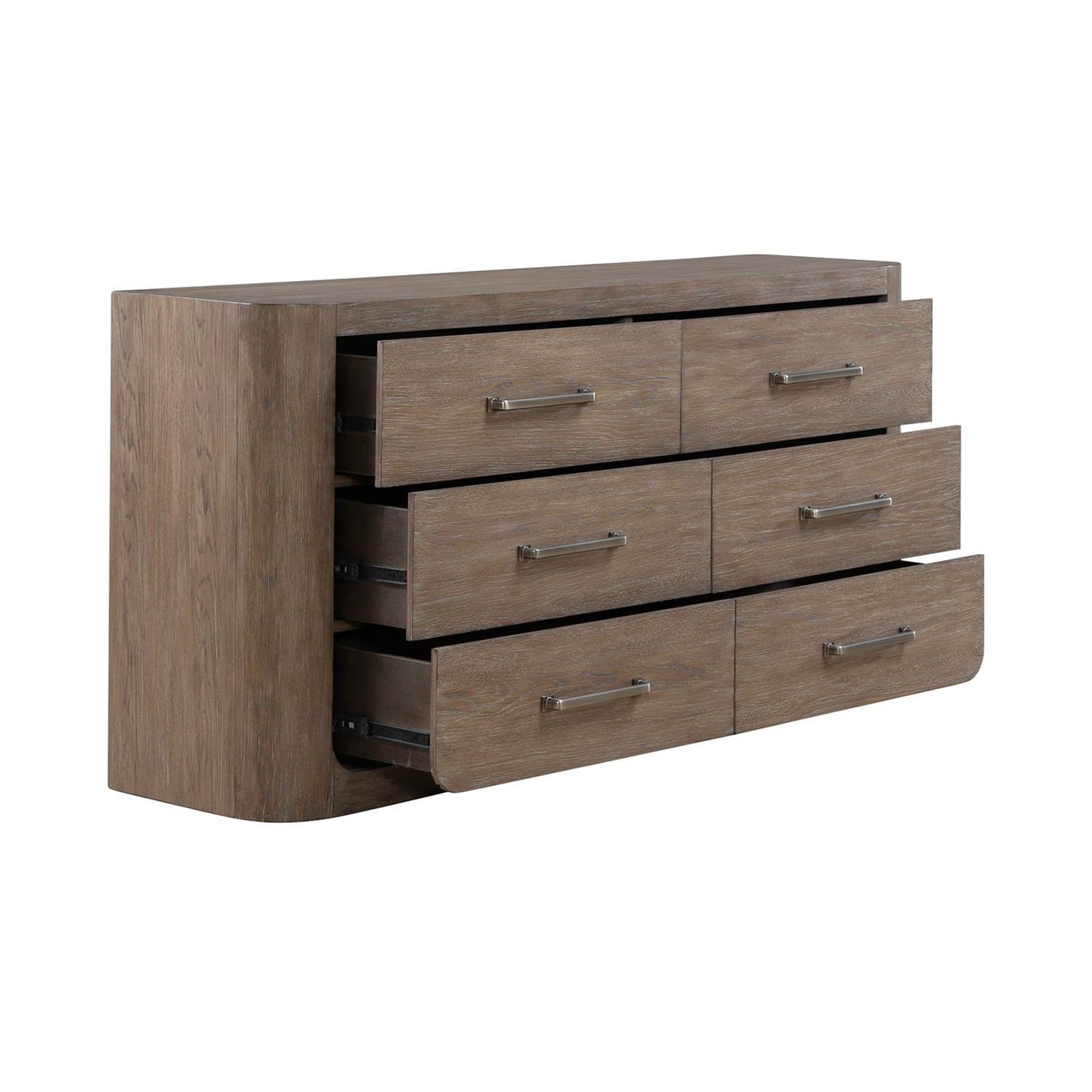 South Bend - 6 Drawer Dresser - Brown