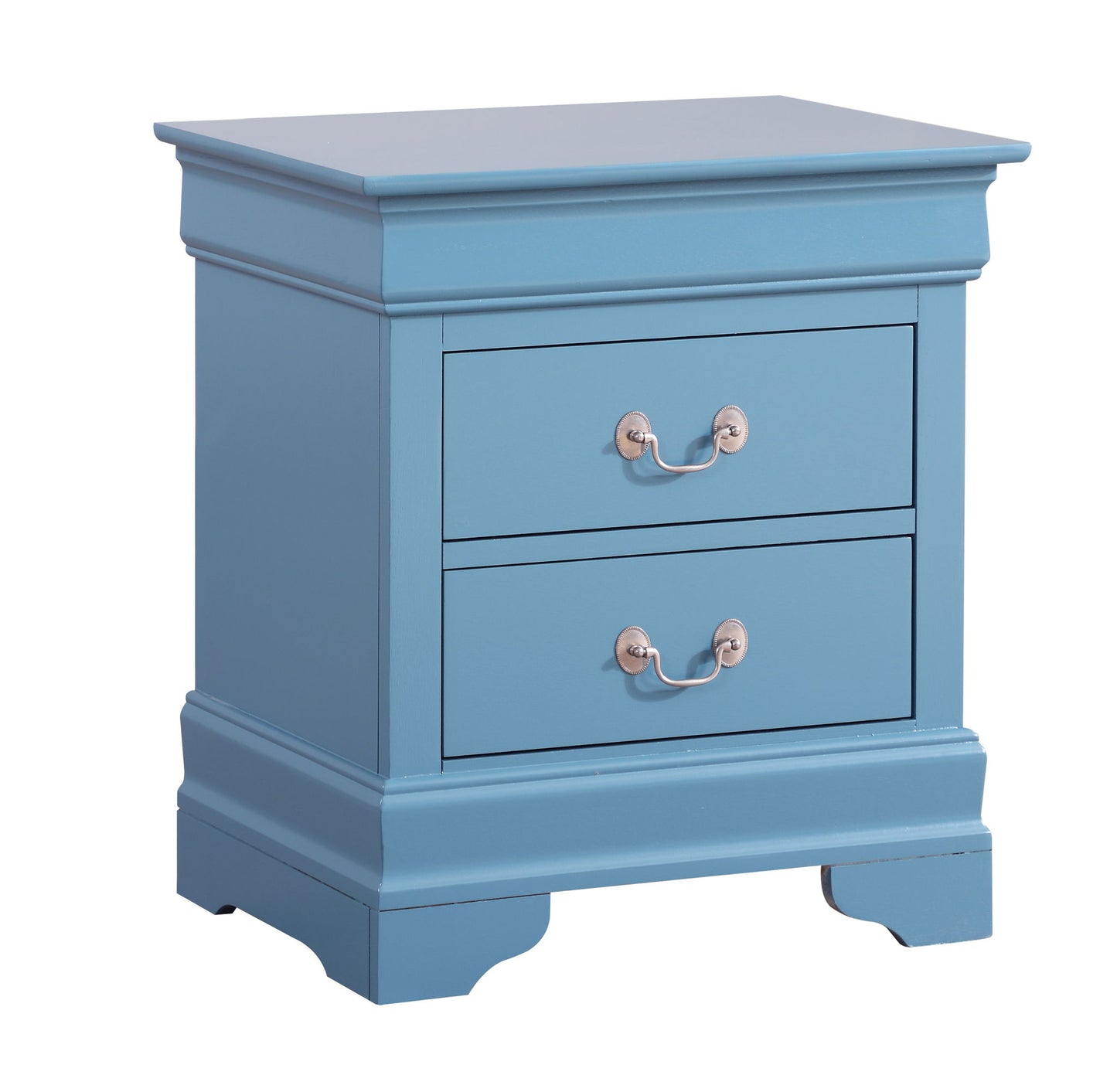 Glory Furniture - Louis Phillipe - 2 Drawer Nightstand
