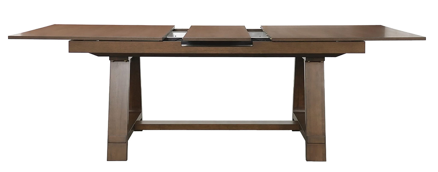 Everly - Dining Table - Brown