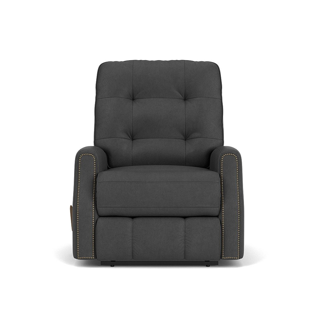 Devon - Recliner - Leather - Nailhead Trim