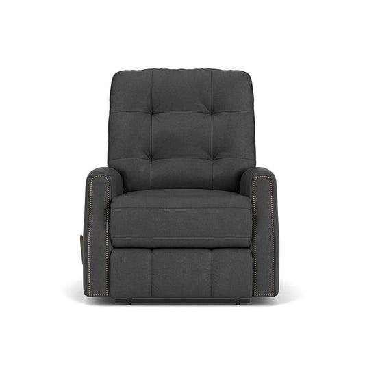 Devon - Recliner - Leather - Nailhead Trim