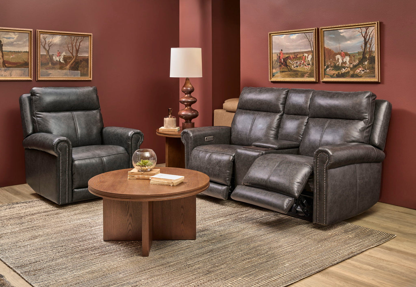 Alexander - Power Recliner With Power Headrest & Lumbar