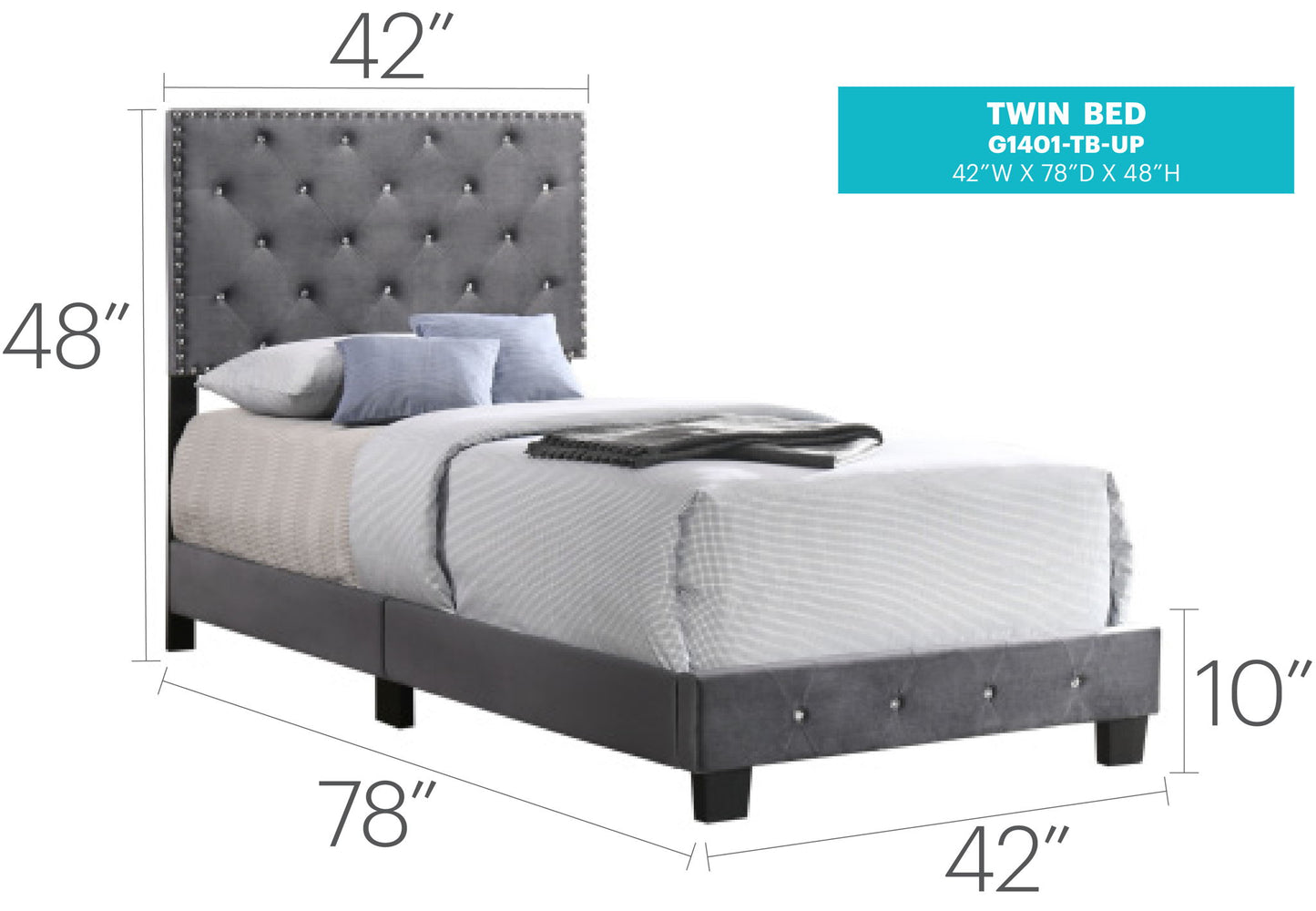 Glory Furniture - Suffolk - Bed