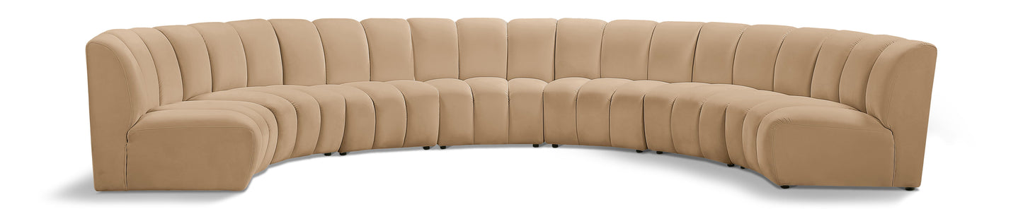 Infinity - 7 Piece Modular Sectional - Camel