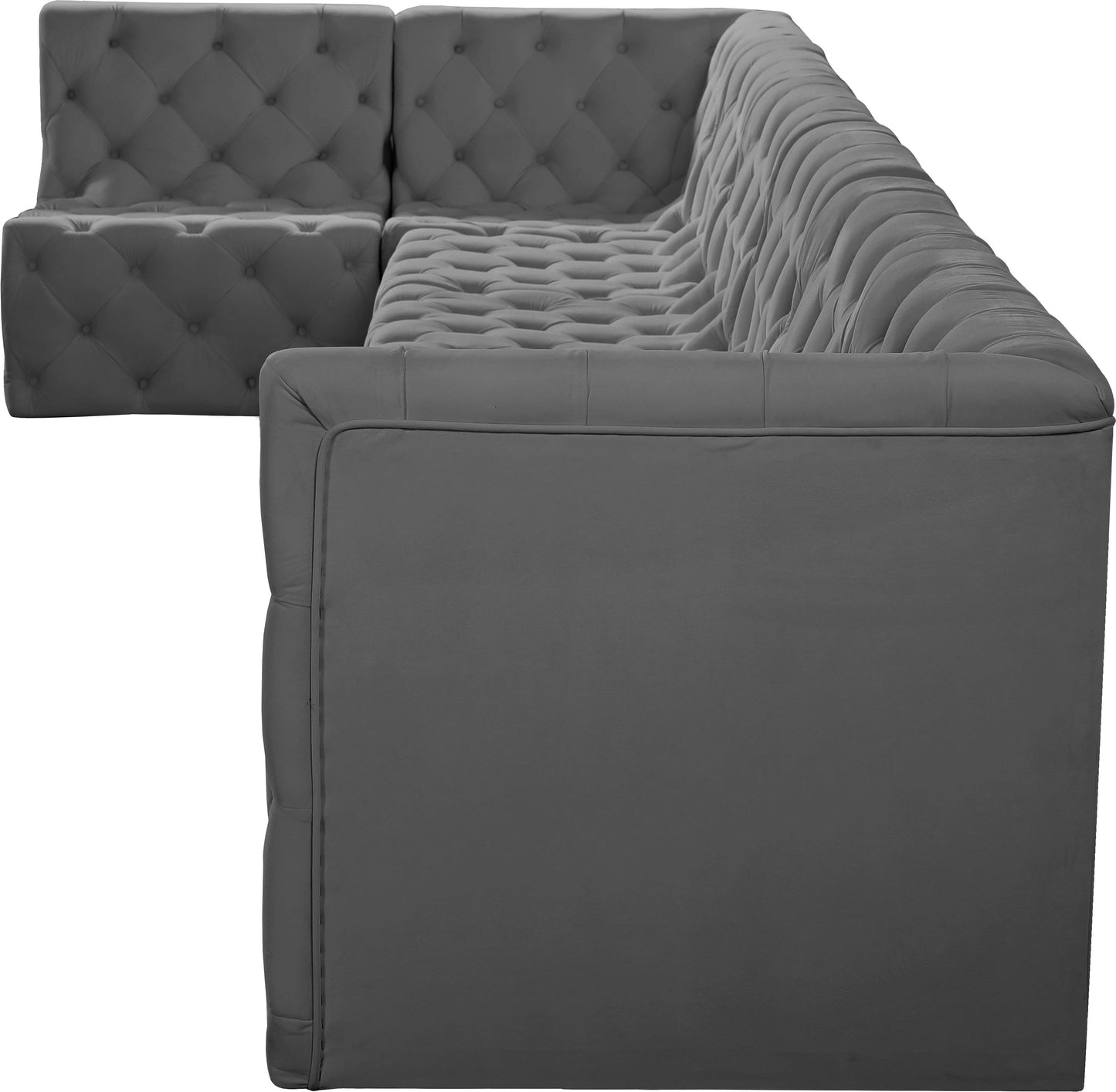 Tuft - Modular Sectional 7 Piece - Gray