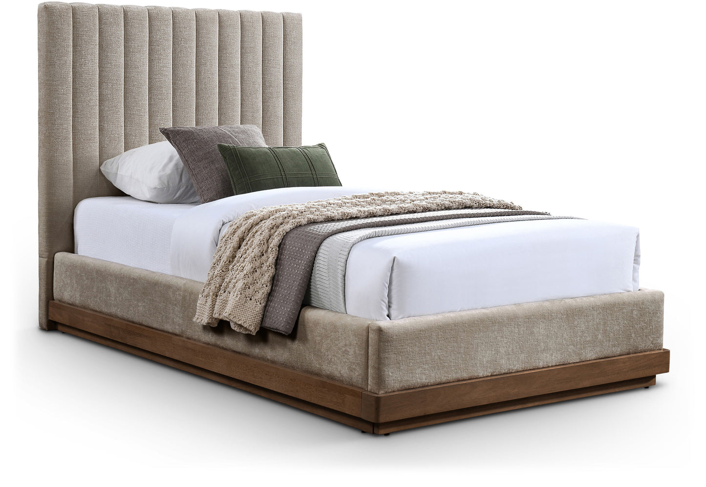 Emmet - Bed - Dark Brown Base