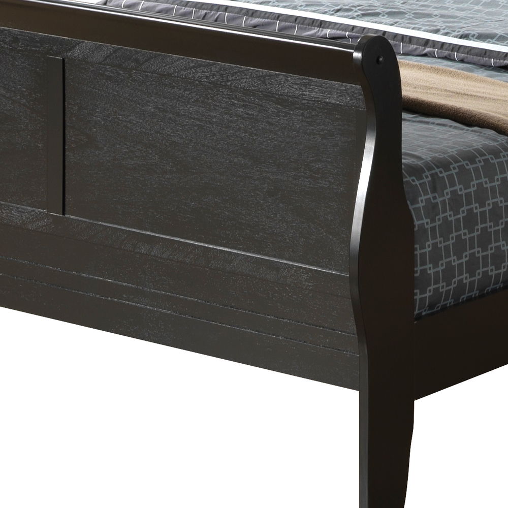 Glory Furniture - Louis Phillipe - Sleigh Bed