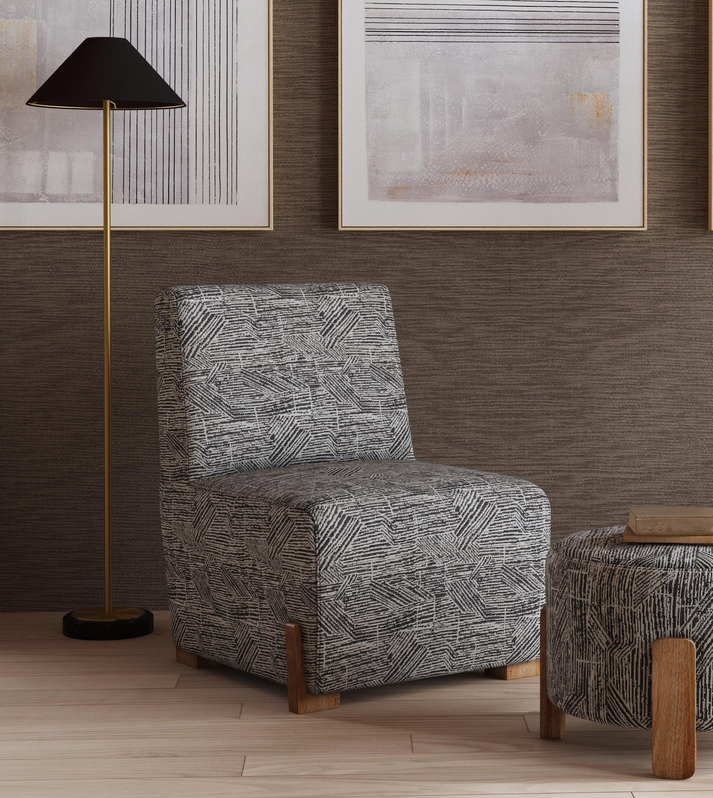 Jasper - Accent Chair - Exquisite Zebra