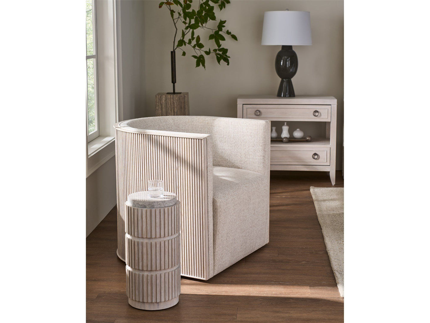 Avaline - Nightstand - Gray