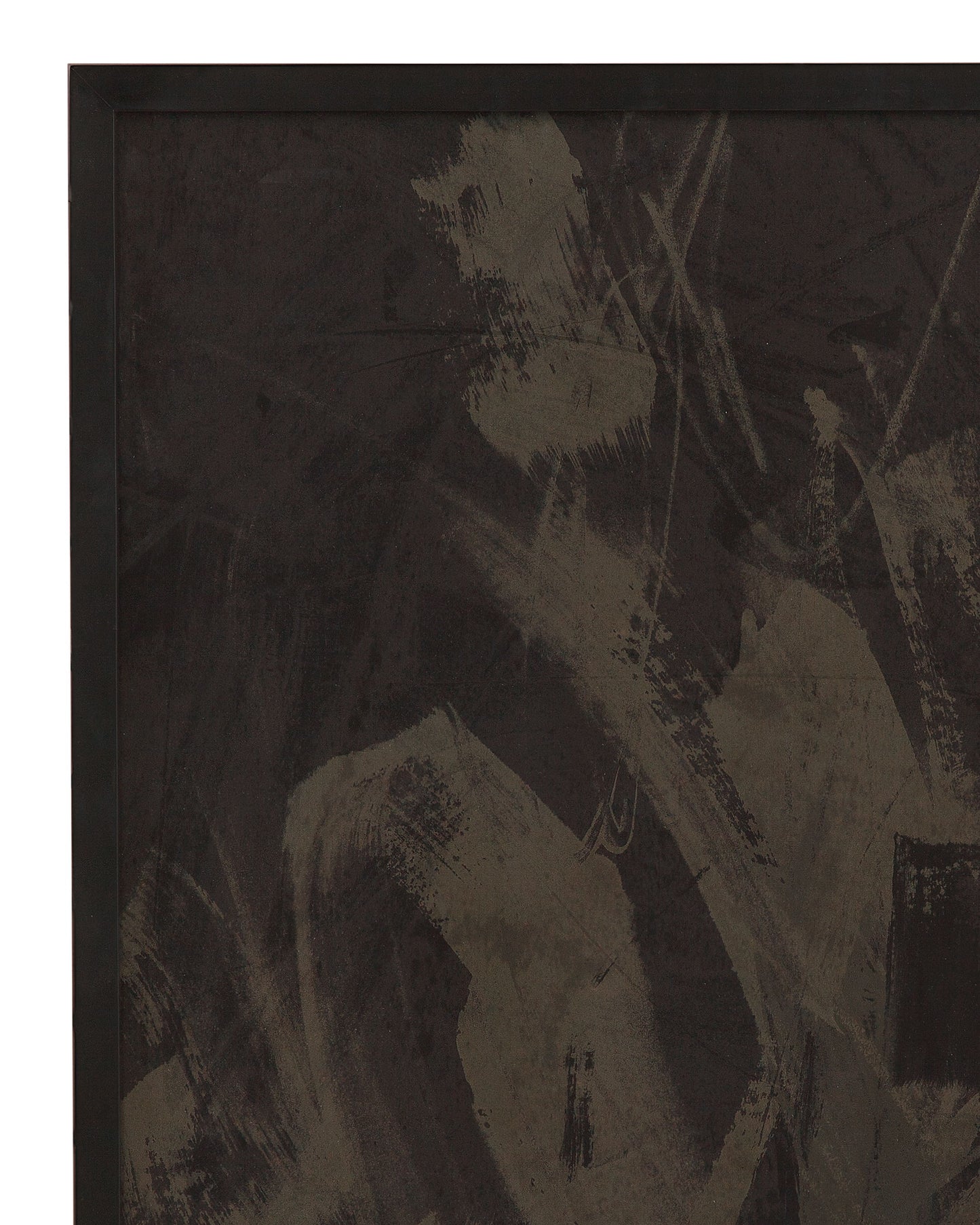 Rain Shadow I Framed Print - Dark Gray