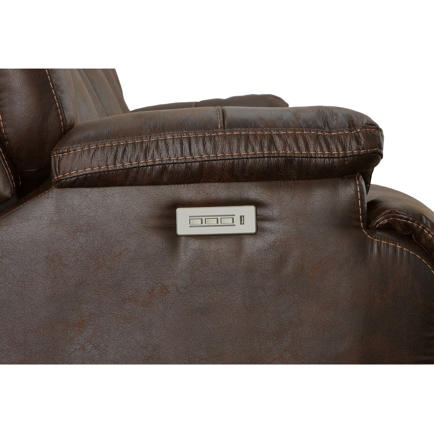 Clive - Power Reclining Sofa With Power Headrests & Lumbar