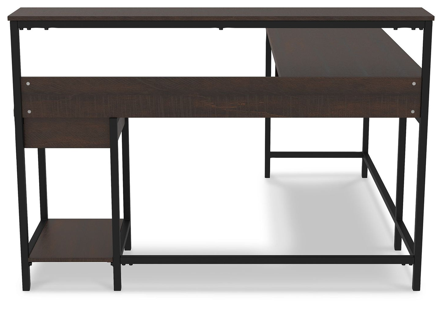 Camiburg - Warm Brown - L-desk With Storage