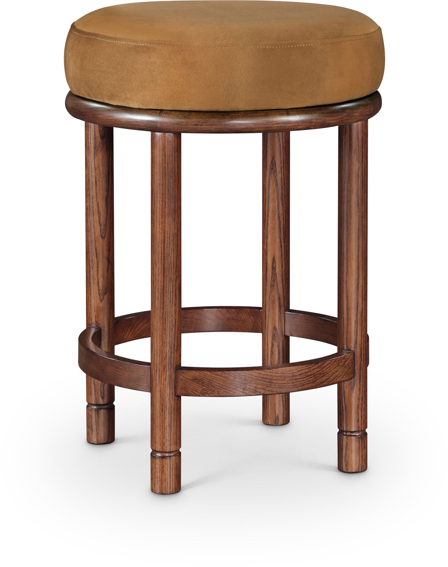 Monette - Counter Stool With Brown Base
