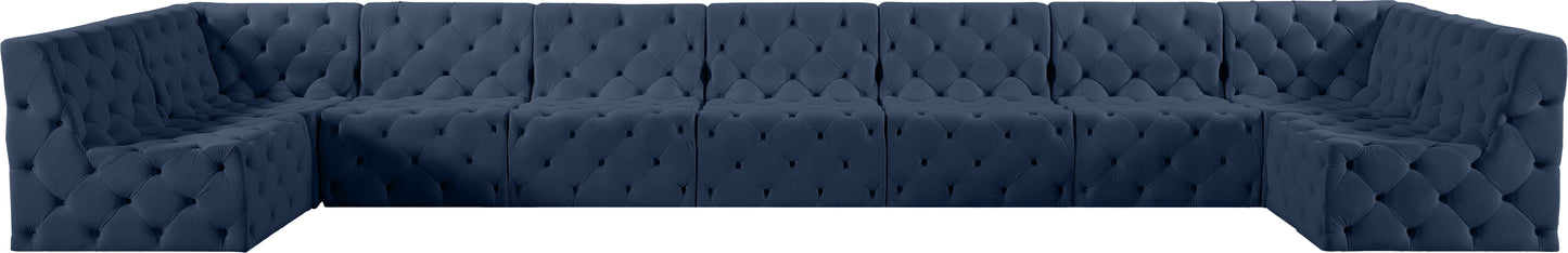 Tuft - Modular Sectional 9 Piece - Navy